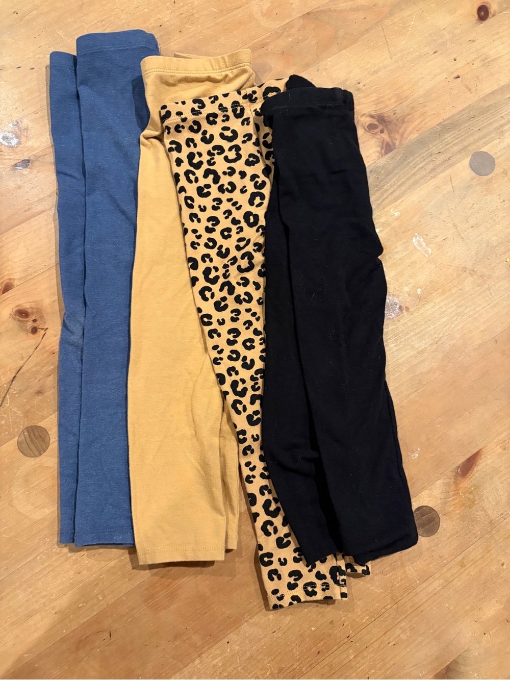 Garanimals Leggings Pack - Blue, Mustard, Leopard & Black